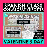 Spanish Valentine's Day in Latin America Collaborative Poster