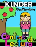 Centros de lectura Kinder mensual Septiembre (vocales, m, p y n)