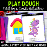 Playdough Mat Task Cards - Animals, Birds, Vegetables, and MORE!