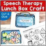 Back-to-School Speech Therapy Craft - Articulation & Langu