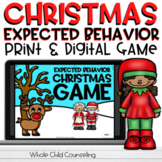 Christmas Expected Behavior Choices Winter Print and Digit