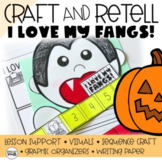 I LOVE MY FANGS Retelling a Story | Halloween Craft | Sequencing