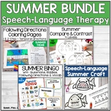 Summer Speech Language Activities - Following Directions B