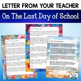 50% OFF A Letter From Your Teacher On The Last Day of Scho