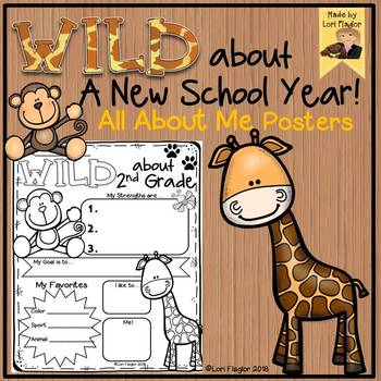 All About Me Wild Animal Theme - 