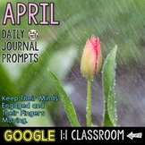 April Writing Prompts for Google Drive