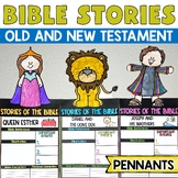 Bible Story Pennants Bible Story Sunday School Books of the Bible