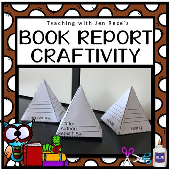 Preview of Book Report Pyramid Craft