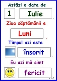 Calendar zilnic -DAILY CHART (Romanian)