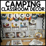 Camping Classroom Decor Bundle | Camping Classroom Theme