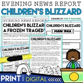 Children's Blizzard Passage Summarize Nonfiction Writing G