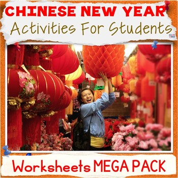 Preview of 50% OFF Chinese New Year Activities, Lunar Year ELA Worksheets MEGA Bundle