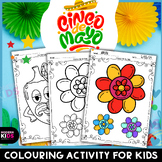 Cinco De Mayo Coloring Pages - Fiesta Coloring Activities 