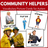 Community Helpers Picture Cards Autism Visuals Careers Job