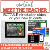 EDITABLE Meet the Teacher DIGITAL