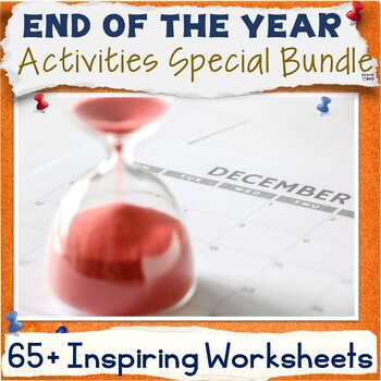 Preview of 50% OFF End of Year Activity Packet, Middle School Worksheets Bundle