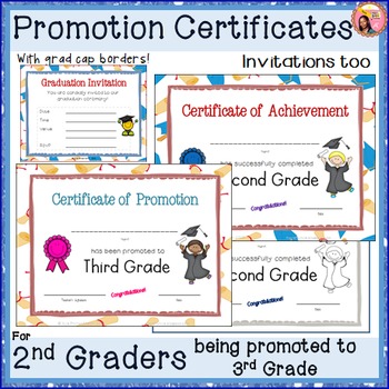 Preview of End of Year Certificates - 2nd Grade