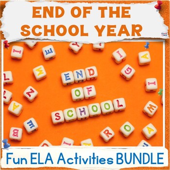 Preview of 50% OFF End of the Year Activity Packet, Last Day of School Worksheets Bundle