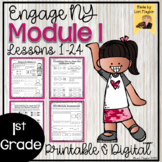 Engage NY Grade 1 Module 1 Lessons 1-24 Printable and Digital