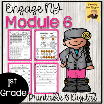 Preview of Engage NY Grade 1 Module 6 Printable and Digital Resource