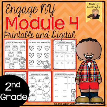 Preview of Engage NY Grade 2 Module 4 Supplemental Printables and Digital Resource