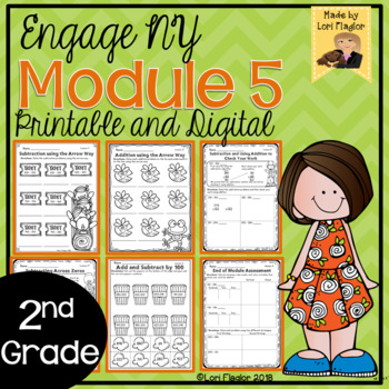 Preview of Engage NY Grade 2 Module 5 Supplemental Printable and Digital Resource