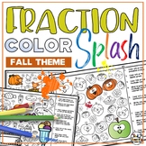 Equivalent Fractions Puzzle Activities Fall Theme