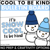 Winter Snowman Kindness Bulletin Board Craft & Door Decor