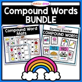 Compound Word Activities BUNDLE | Compound Word Building M