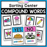 Compound Word Sorting Activity | Literacy Center | Vocabulary