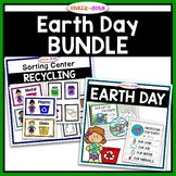 Earth Day Activities BUNDLE | Recycling Sort | Crowns | Wr