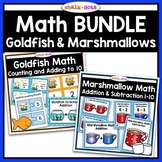 Goldfish Math and Marshmallow Math BUNDLE | Counting - Add