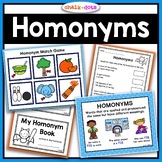 Homonym Activities | Multiple Meaning Words | Worksheets -