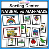 Natural vs Man-Made Sorting | Preschool Kindergarten | Cat