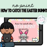 How to Catch the Easter Bunny - No Print Book Buddy- Speec