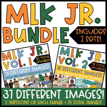 Preview of Martin Luther King Jr. Clipart BUNDLE