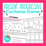 Present Progressive Cucharas Game | Spanish Spoons Game