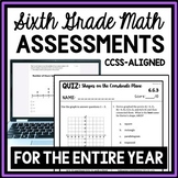 6th Grade Math Spiral Review Quizzes, Middle School Math I