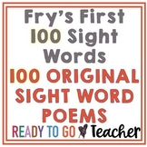 Sight Word Poems (Fry's First 100)