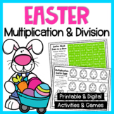 Easter Multiplication and Division Worksheets and Games