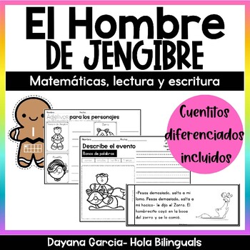 Preview of Fairy tale | El Hombre de Jengibre | the Gingerbread Man SPANISH