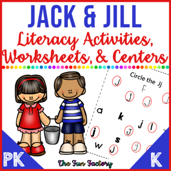 Preview of Jack and Jill Nursery Rhyme Activities