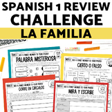 Family Members Worksheets Spanish La Familia Spanish 1 Rev