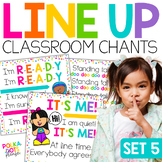 Line Up Chants and Songs for Classroom Management and Tran