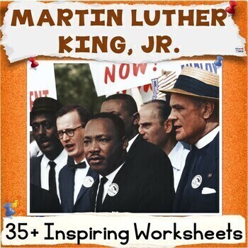 Preview of 50% OFF Martin Luther King Jr. Activity Packet, MLK Day Worksheets Bundle