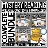 Mystery Reading Comprehension Passages and Questions 3rd 4