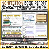 NONFICTION BOOK REPORT: GOOGLE SLIDES CLASSROOM: DISTANCE 