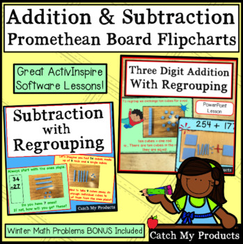 Preview of Addition and Subtraction for PROMETHEAN Boards
