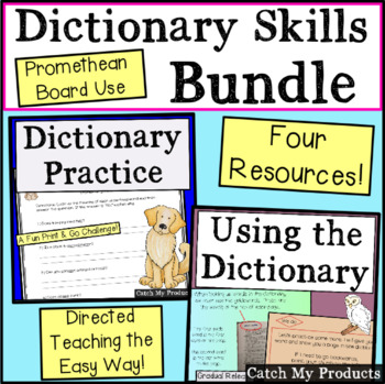 Preview of Dictionary Skills for PROMETHEAN Board