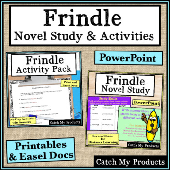 Preview of Frindle Novel Study and Activities